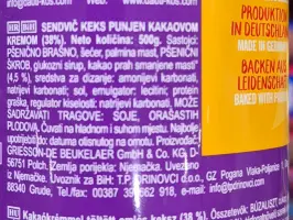 Duo keks kakao 500 g