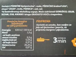 Mljeveni seitan 250 g