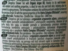 Gel za tuširanje s arganovim uljem 250 ml