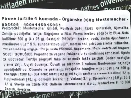 Pirove tortilje 300 g