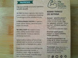 Kebab od seitana 200 g