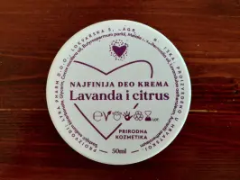 Najfinija deo krema lavanda i citrus 50 ml