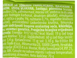Zobeni kreker rajčica ružmarin 70 g