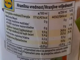 Svježi sok od jabuke, kruške i breskve 1 L