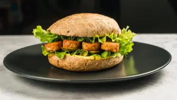 Tempeh burger