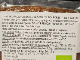 Black Forest dimljeni tofu 200 g