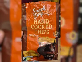 Hand cooked chips BBQ flavour 125 g