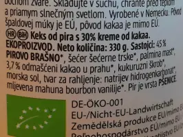 Dupli keks od pira s kakaom 330 g