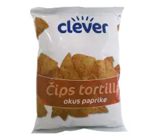 Tortilja chips paprika