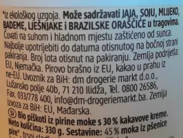 Dupli keks od pira s kakaom 330 g