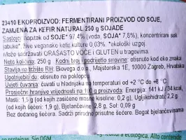 Kefir od soje 250 g