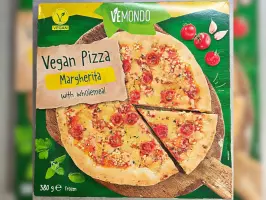 Vegan pizza Margherita with wholemeal 380 g