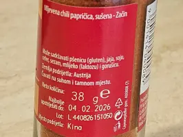 Kajenski papar mljeveni 38 g