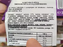 Čokoladica marcipan smokva