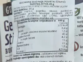 Pobrtni štapići šarena žetva 45 g
