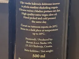 Ekstra djevičansko maslinovo ulje Lastovka 500 ml